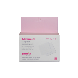 مسحات مزيل طلاء الاظافر والجل ٥٠ حبه